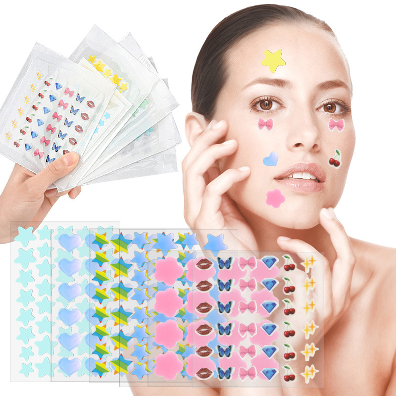 Beauty Makeup & D Anime Studio - Kleur Cartoon Acne Patch Huidverzorging Sticker