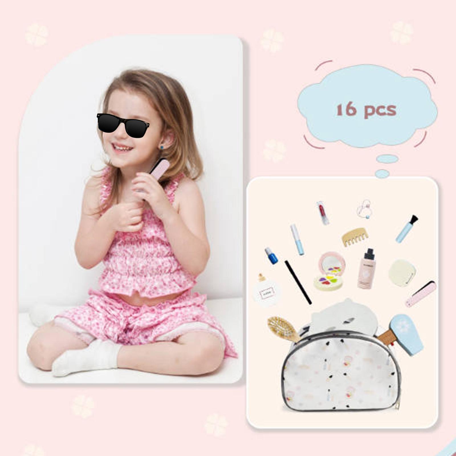 Makeup Beauty Makeup Game - Houten make-up speelgoedset Rollenspel Games Verjaardagscadeaus