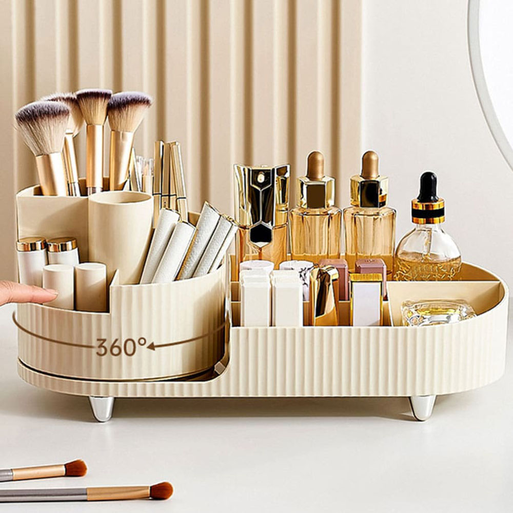 Beauty Kiss Makeup - 360 ° Draaibare make-up opbergorganizer met