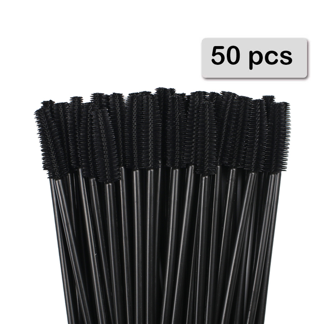Beauty Makeup Products - 50 Stuks Siliconen Mascara Wands Applicator