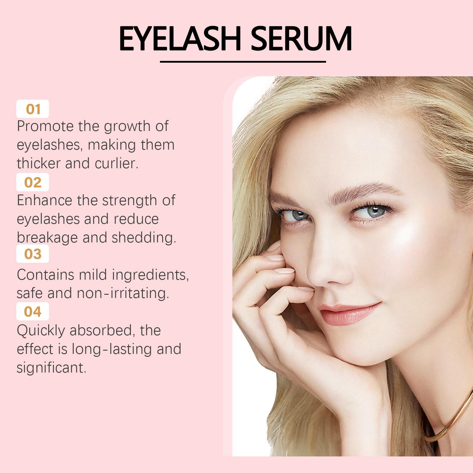 Wimperversterkend serum Voeden - Lash Serum Growth recensie en prijs