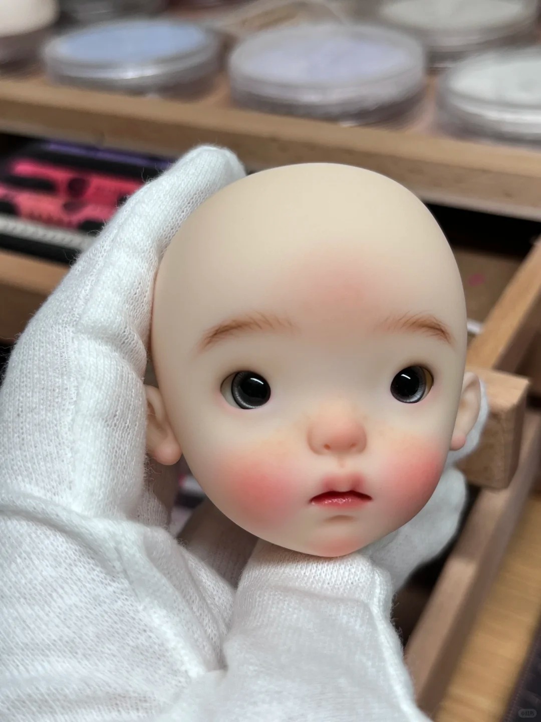 1/6 schaal SD BJD pop hoofd -  - Just Beauty Makeup recensie en prijs