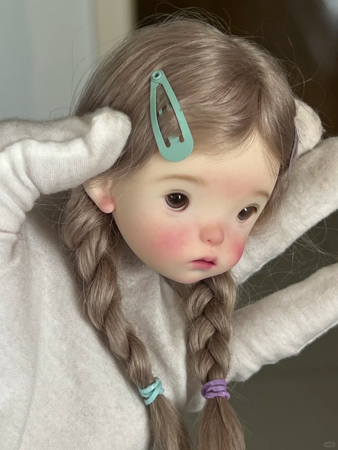 SD BJD pop 1/6 Landoudou hoofd - Just Beauty Makeup recensie en prijs