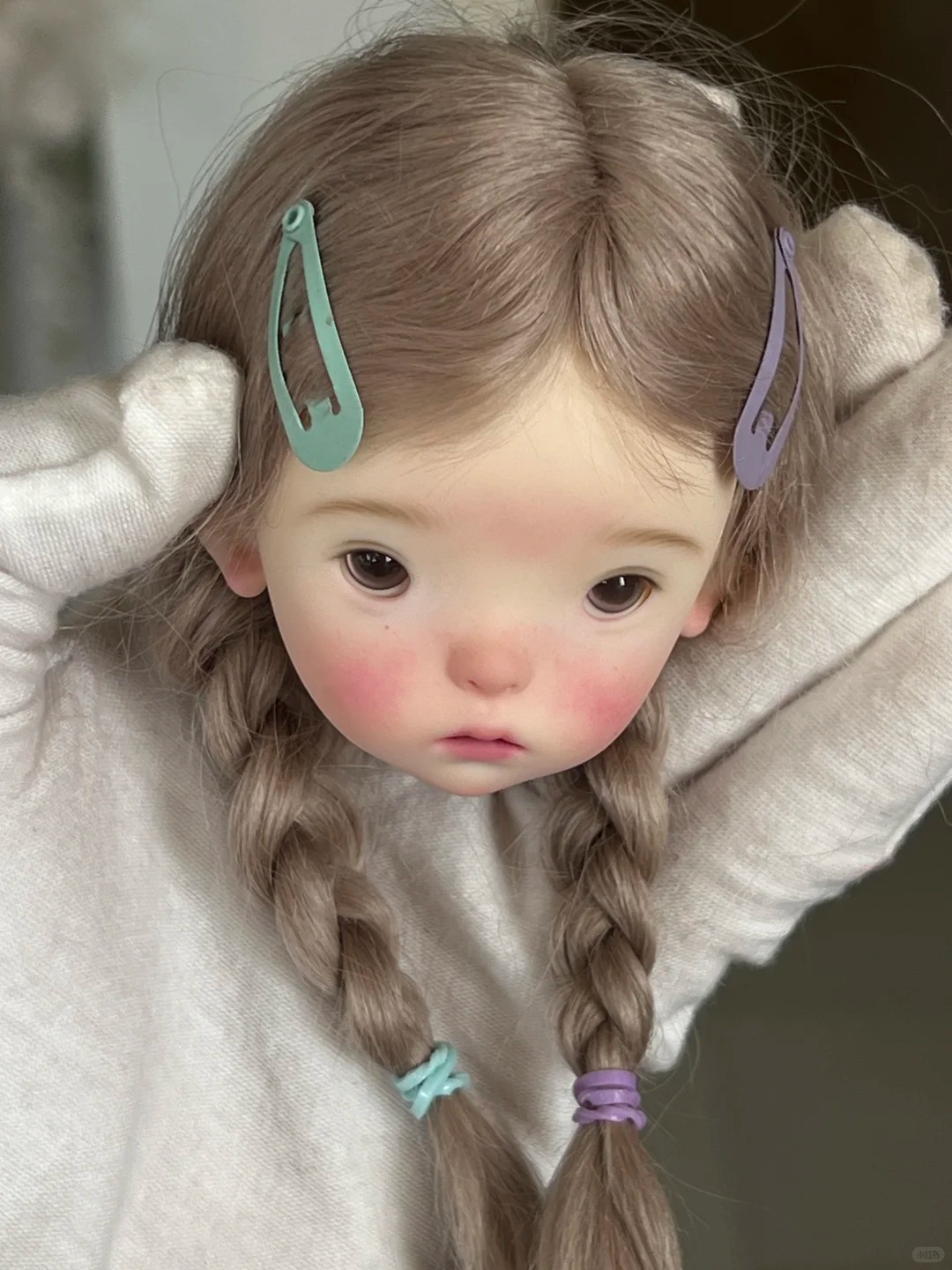 SD BJD pop 1/6 Landoudou hoofd - Just Beauty Makeup recensie en prijs
