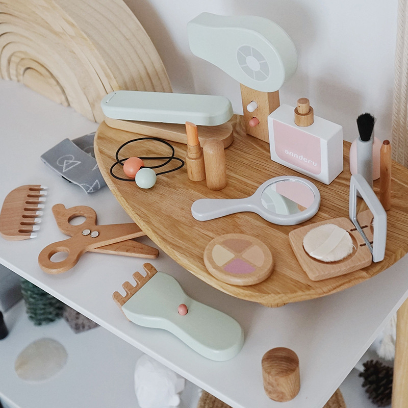 Nieuwe kinderen houten simulat - Makeup Beauty Makeup Game recensie en prijs