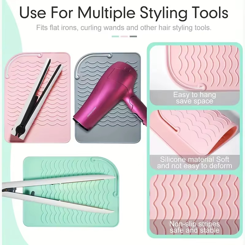 Siliconen hittebestendige mat  - Hair Curling Wand recensie en prijs