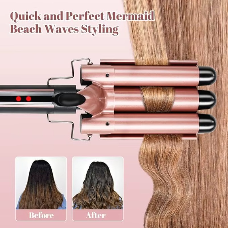 Luxe 5-in-1 keramische krultan - Hair Curling Wand recensie en prijs