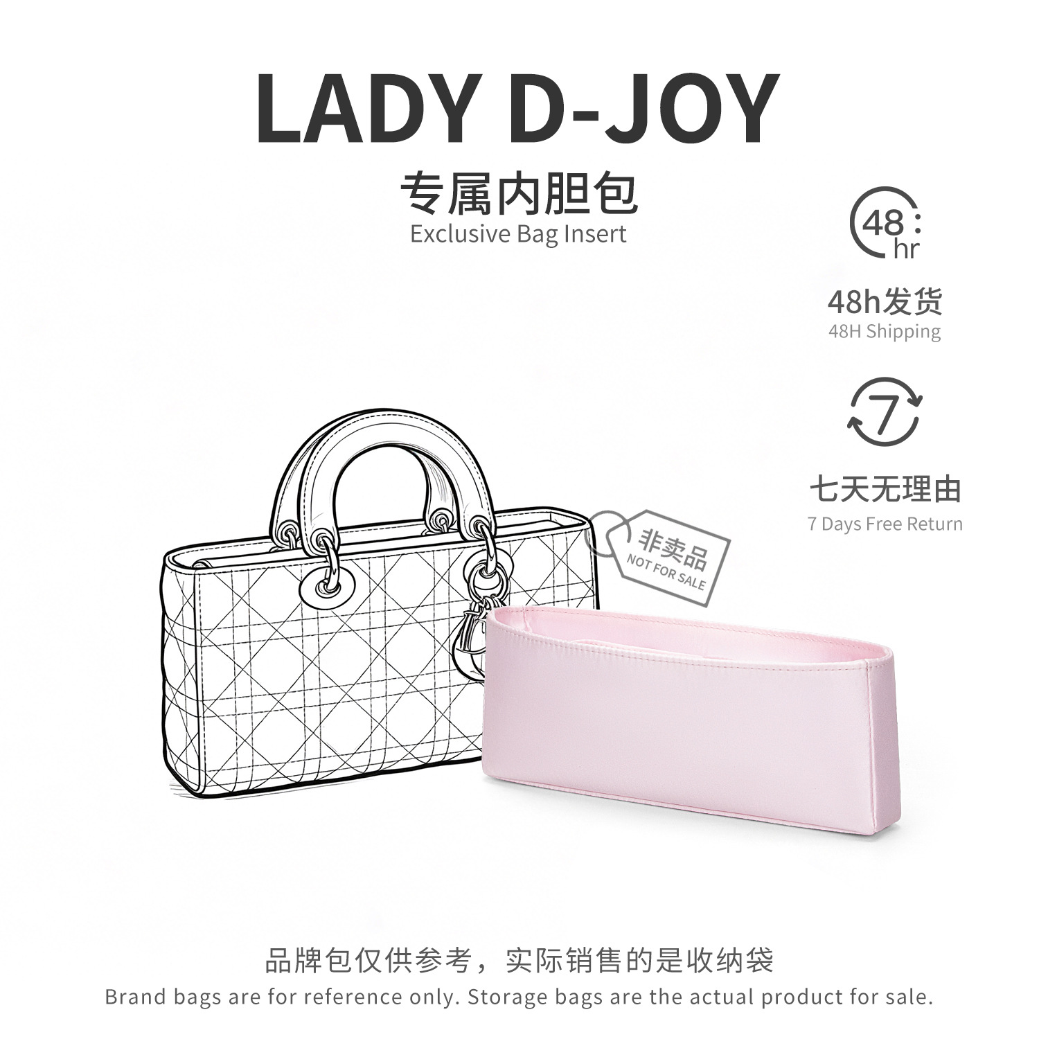 Bag Organizer voor Dior Lady D - Beauty Makeup Dior recensie en prijs