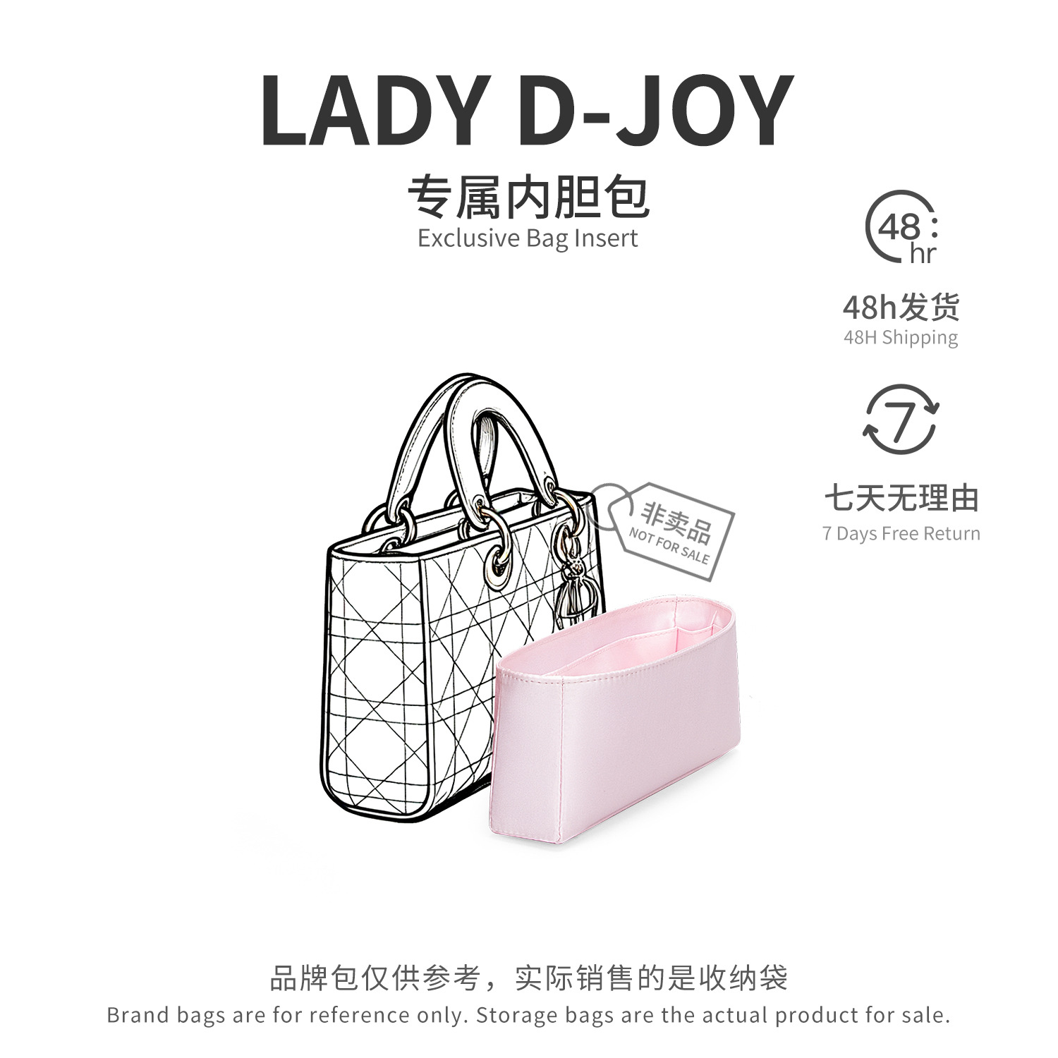 Bag Organizer voor Dior Lady D - Beauty Makeup Dior recensie en prijs