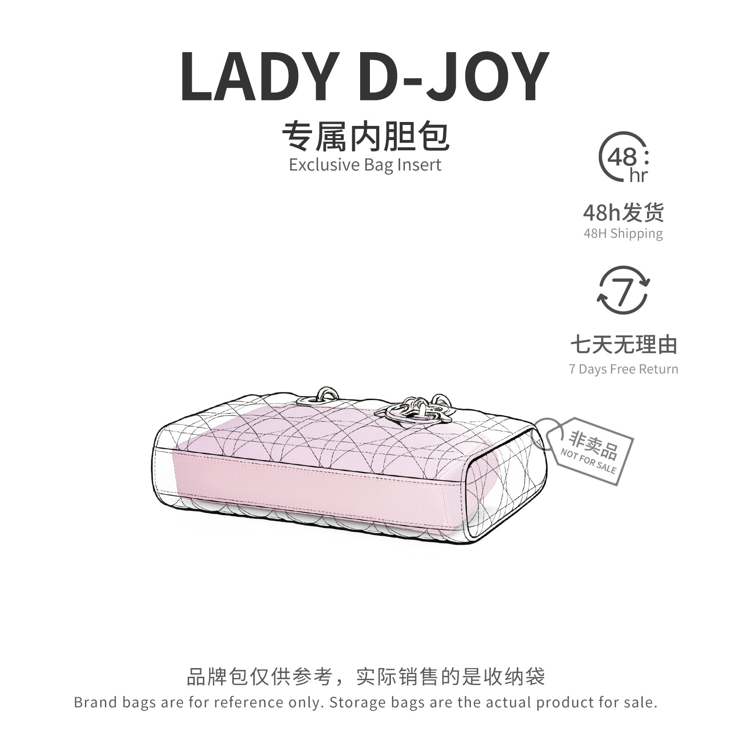 Bag Organizer voor Dior Lady D - Beauty Makeup Dior recensie en prijs