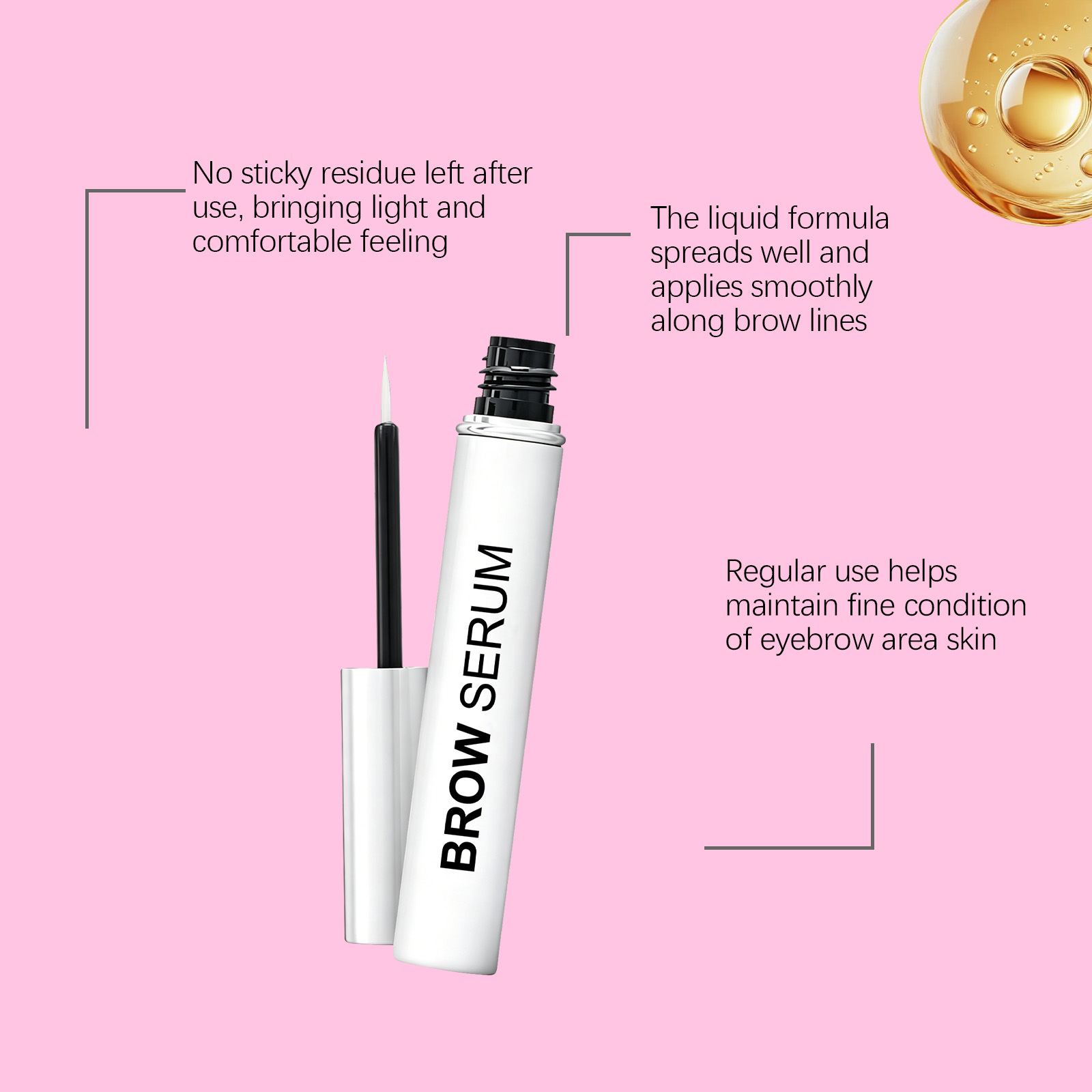 Castorolie Wenkbrauwgroei Seru - Lash Serum Growth recensie en prijs
