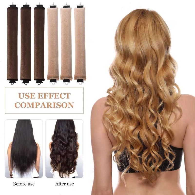3/4 Stuks Geen Warmte Haarroll - Hair Curling Wand recensie en prijs