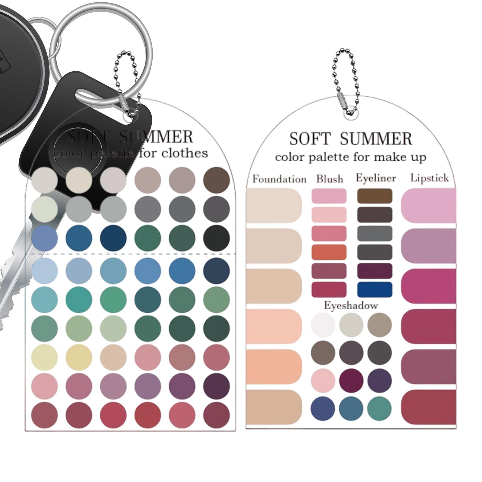 Zacht zomerkleurenpaletkaartje - Beauty Kiss Makeup recensie en prijs