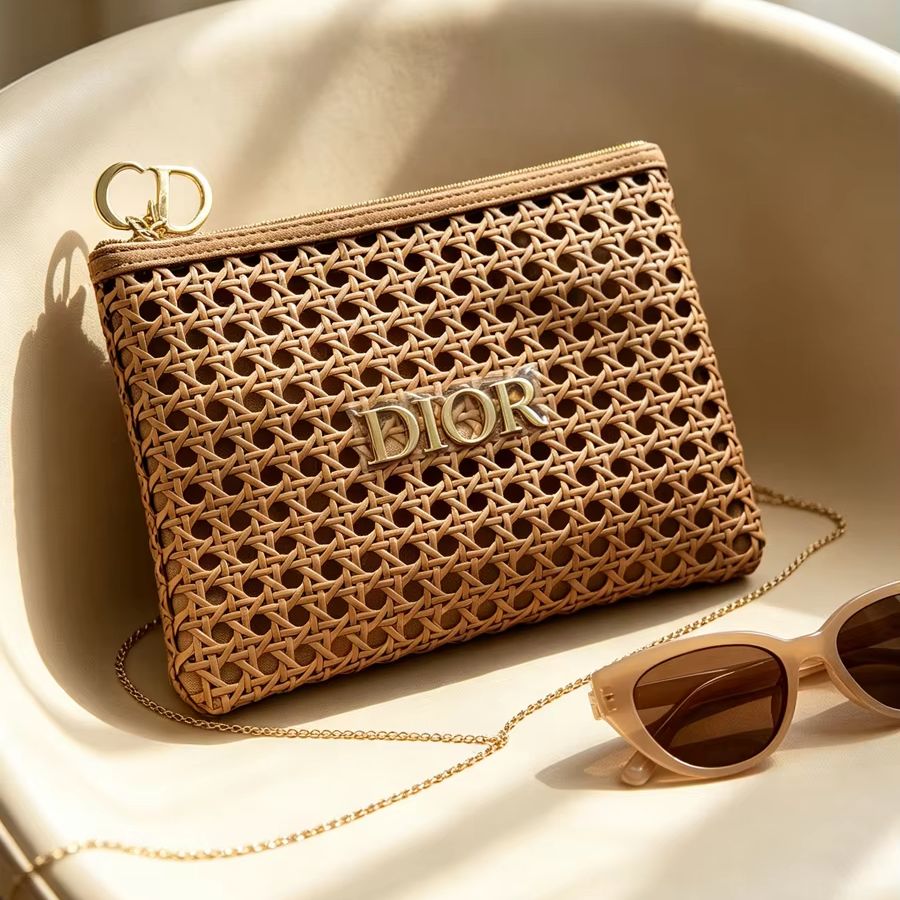 DIOR tas Dames Rieten Geweven  - Beauty Makeup Dior recensie en prijs