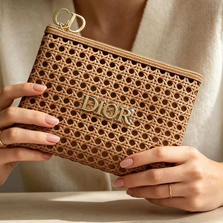 DIOR tas Dames Rieten Geweven  - Beauty Makeup Dior recensie en prijs